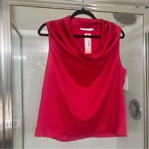 Lush Hot Pink Blouse Size M NWT